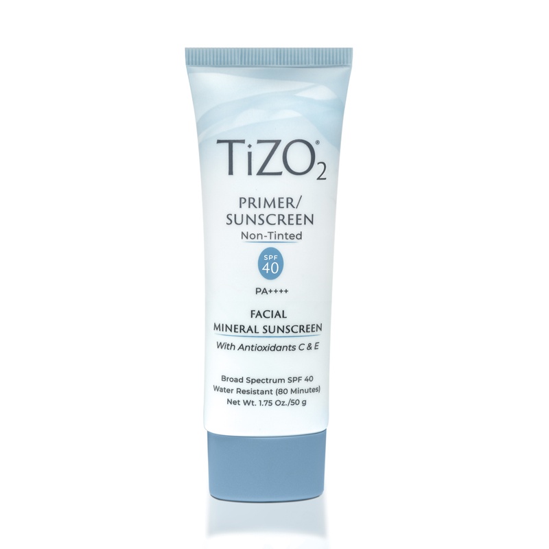 Крем/праймер мінеральний сонцезахисний без відтінку TiZO 2 Facial Primer/Sunscreen Non-tinted SPF 40 PA++++, 50 г 102 фото