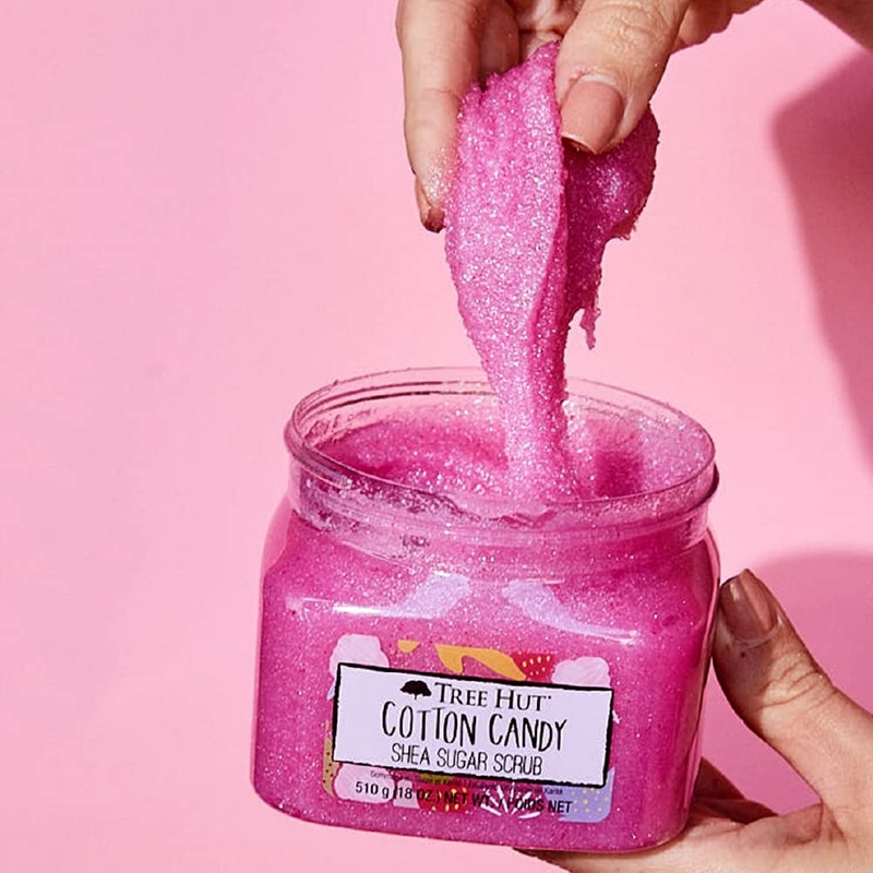 Скраб для тіла Tree Hut Cotton Candy Sugar Scrub, 510 г 075371002953 фото