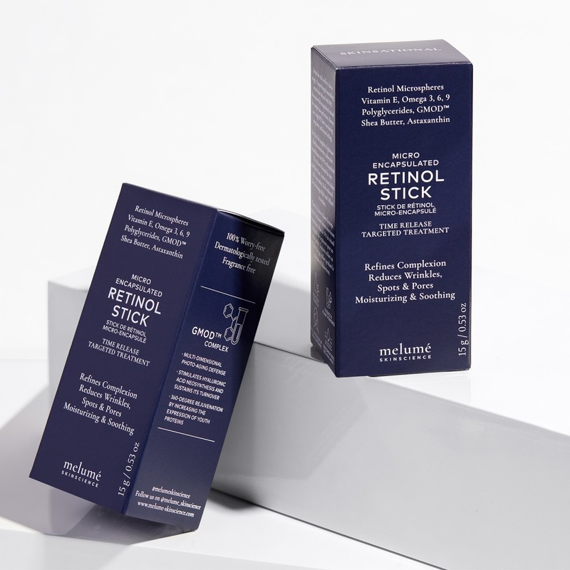 Стік для обличчя з інкапсульованим ретинолом Melume Micro-Encapsulated Retinol Stick, 15 г 33467890 фото