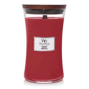 Ароматична свічка з ароматом солодкої смородини і соковитого мандарина Woodwick Large Currant, 609 г 93117E фото