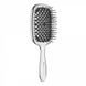 Щітка для волосся прямокутна Janeke Superbrush Rectangular Chromium-Black Hairbrush 8006060593362 фото