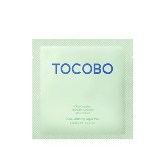 Заспокійливі тонер-педи з центелою Tocobo Cica Calming Aqua Pad, 2 шт TOC040 фото