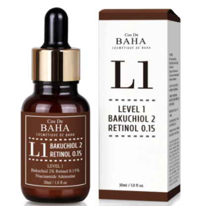 Сиворотка із бакучіолом та ретинолом Cos De BAHA L1 Bakuchiol & Retinol Serum, 30 мл 655689 фото