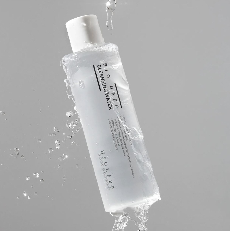 Кислотний тонер з полінуклеотидами та тремелою USOLAB Bio Deep Cleansing Water, 200 мл 8809801691927 фото