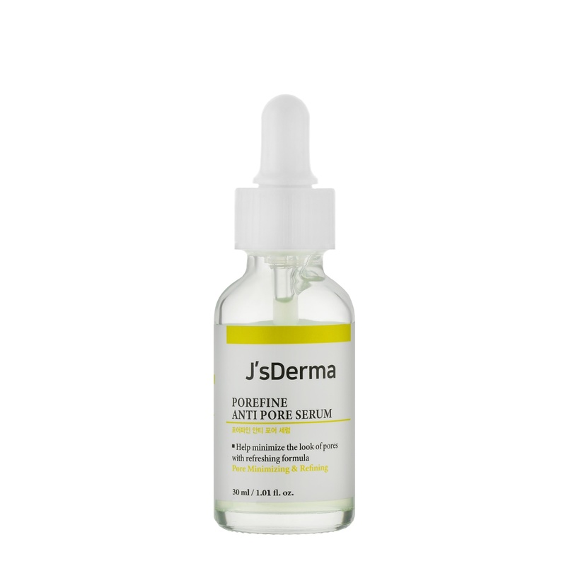 Сироватка для звуження пор J’sDerma Porefine Anti Pore Serum, 30 мл 8809099264360 фото