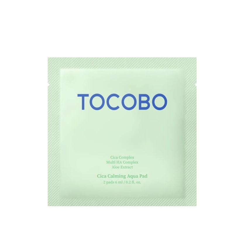 Заспокійливі тонер-педи з центелою Tocobo Cica Calming Aqua Pad, 2 шт TOC040 фото