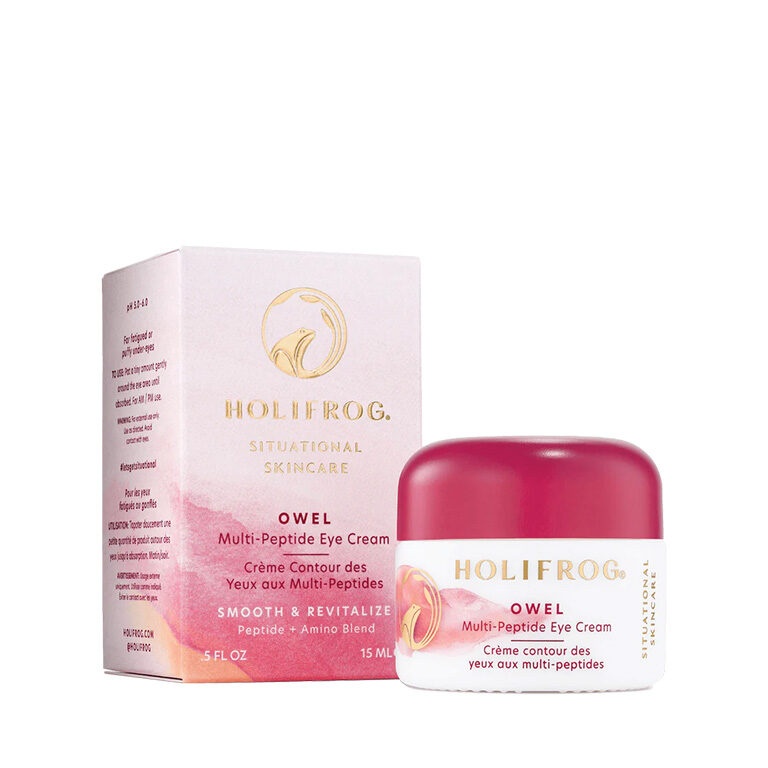 Мультипептидний крем для шкіри навколо очей Holifrog Owel Multi-Peptide Eye Cream, 15 мл 644216182176 фото