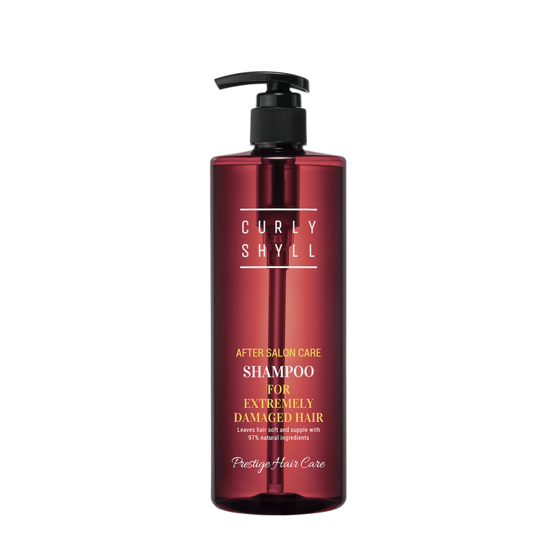 Відновлюючий шампунь для дуже пошкодженого волосся CURLY SHYLL After Salon Care Shampoo, 500 мл 8809732860683 фото