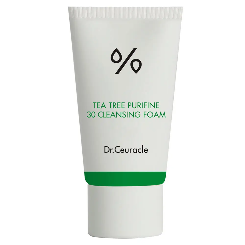 Гель-пінка для вмивання з екстрактом чайного дерева Dr.Ceuracle Tea Tree Purifine 30 Cleansing Foam, 10 мл 8806133613741 фото