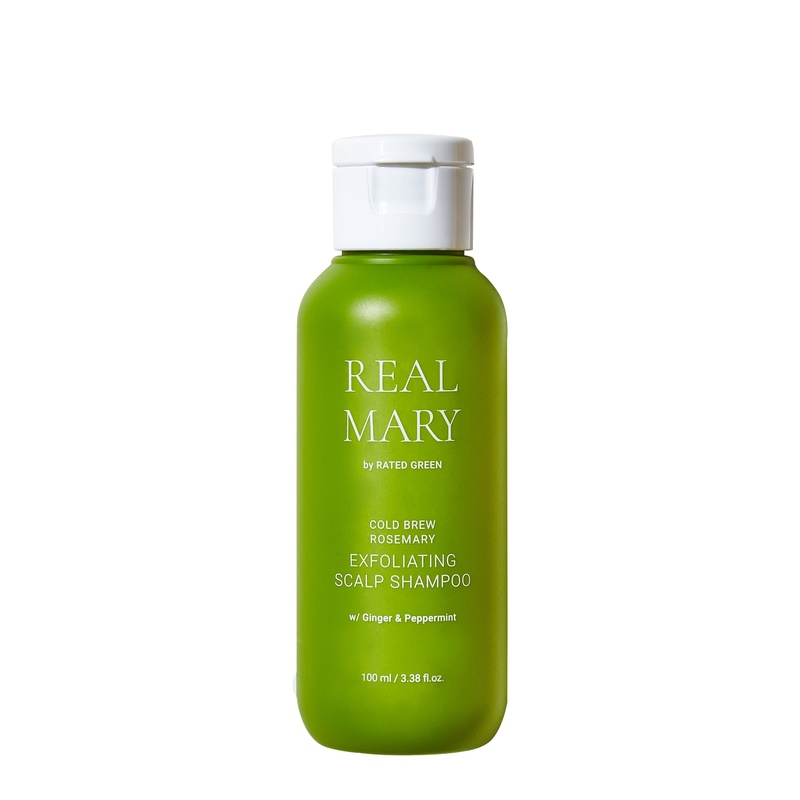 Глибоко очищувальний шампунь з соком розмарину Rated Green Real Mary Exfoliating Scalp Shampoo, 100 мл 8809514550412 фото