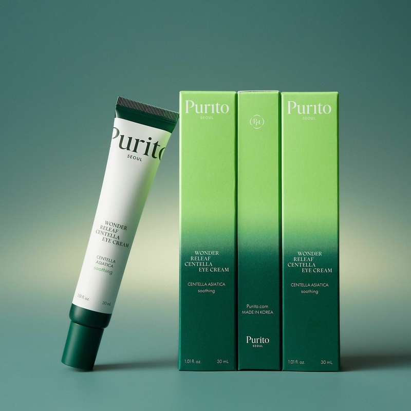 Крем для повік з центеллою та пептидами Purito Seoul Wonder Releaf Centella Eye Cream, 30 мл 03280 фото