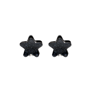 Набір крабиків Emi Jay baby star clip set in black tinsel 7897643 фото