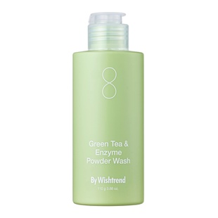 Пудра ензимна для вмивання з ароматом матчі By Wishtrend Green Tea & Enzyme Powder Wash, 110 г 64738219 фото