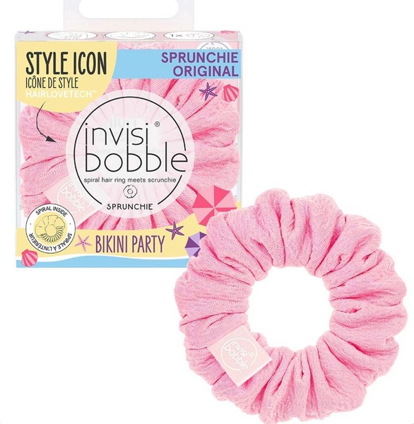 Резинка-браслет для волосcя invisibobble SPRUNCHIE Bikini Party Sun's Out, Bums Out 4637281 фото