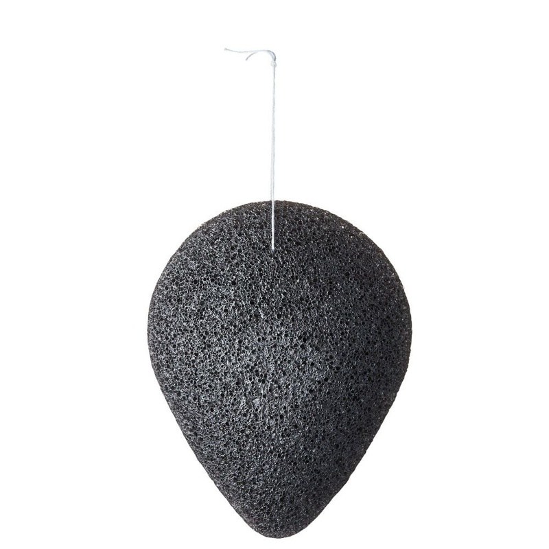 Спонж конняку з деревним вугіллям PURITO Bamboo Charcoal Konjac Sponge 435567543 фото