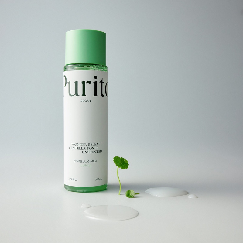 Заспокійливий тонер з центеллою без ефірних олій Purito Seoul Wonder Releaf Centella Toner Unscented 200, мл 03283 фото