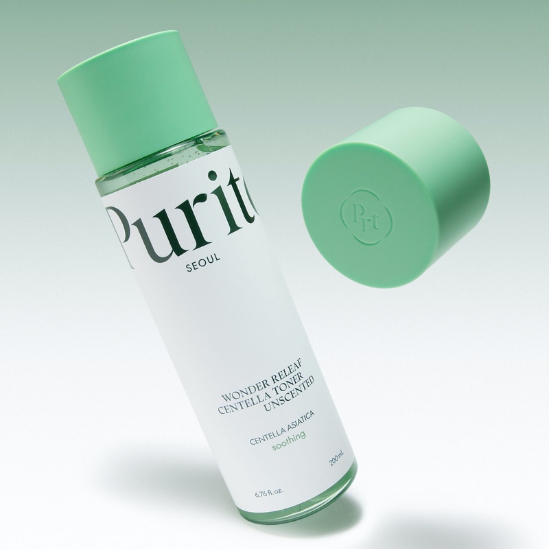 Заспокійливий тонер з центеллою без ефірних олій Purito Seoul Wonder Releaf Centella Toner Unscented 200, мл 03283 фото