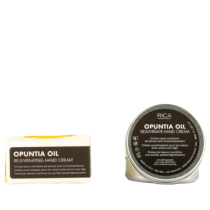 Крем для рук з олією опунції омолоджуючий Rica Opuntia Oil Rejuvenating Hand Cream, 50 мл NOILESHC фото