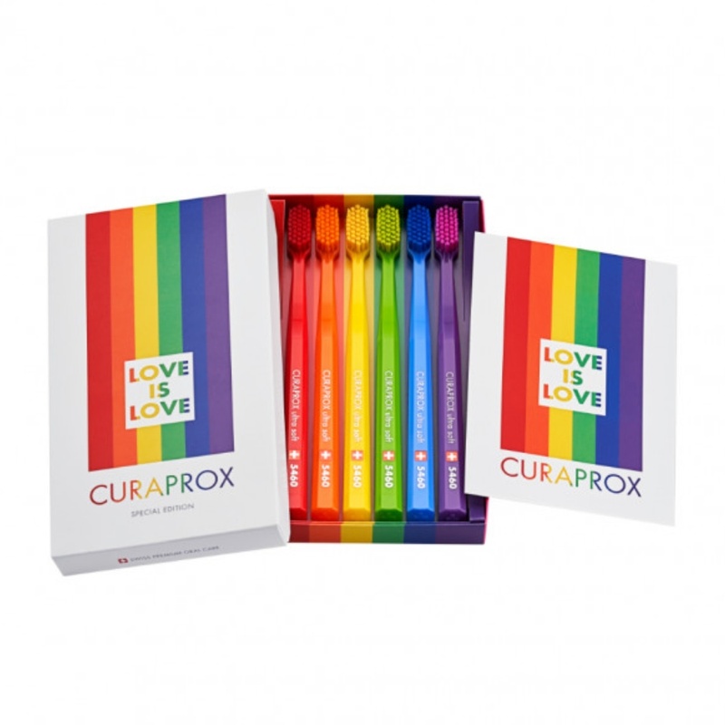 Зубні щітки Curaprox CS 5460 Rainbow Limited Edition, 6 шт 7612412431728 фото