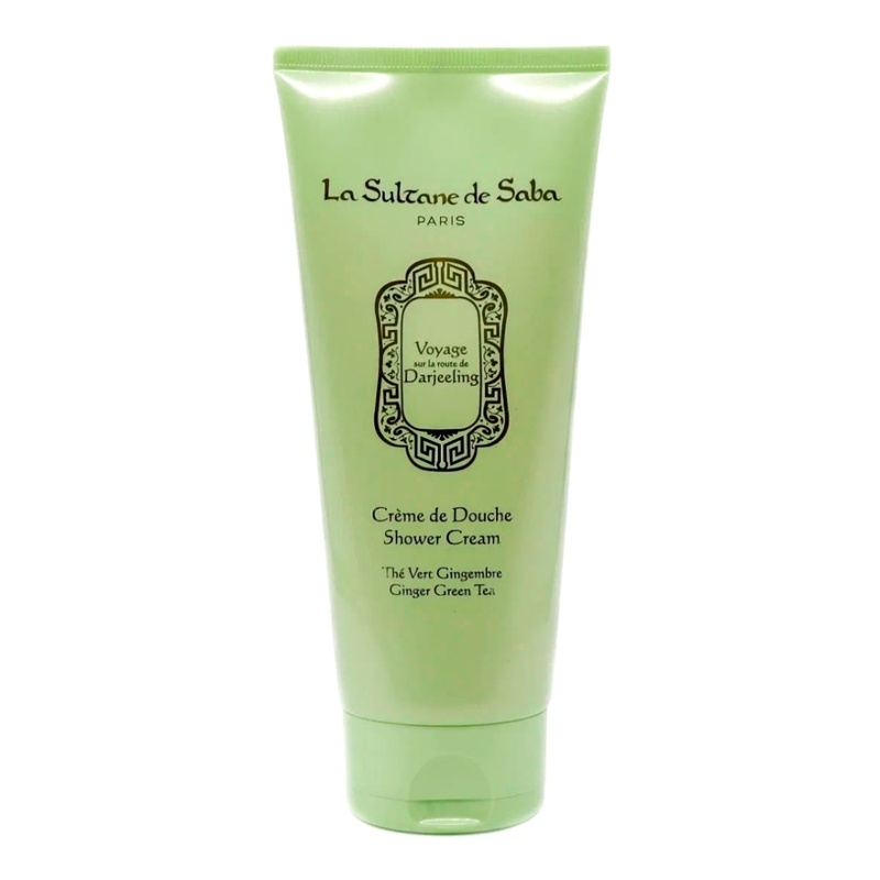 Крем для душу з ароматом зеленого чаю та імбиру LA SULTANE DE SABA Shower Cream Ginger and Green Tea, 200 мл 3700448606891 фото