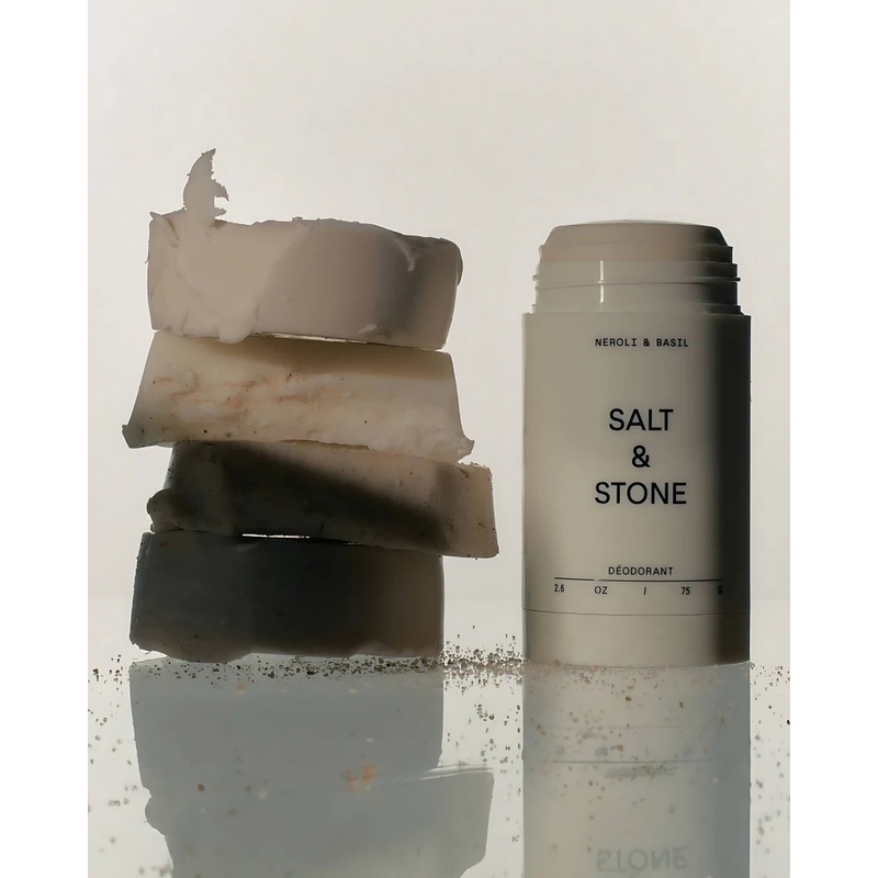 Натуральний дезодорант з ароматом неролі та базиліку Salt & Stone Natural Deodorant Neroli & Basil - Formula № 1, 75 г 711221983866 фото