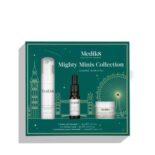 Лімітований новорічний набір Medik8 Mighty Minis Collection Cleanse Glow & Go Kit P11492 фото