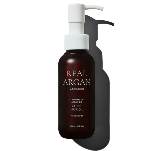 Арганова олія для волосся Rated Green Real Argan Shine Hair Oil, 100 мл 8809514550382 фото