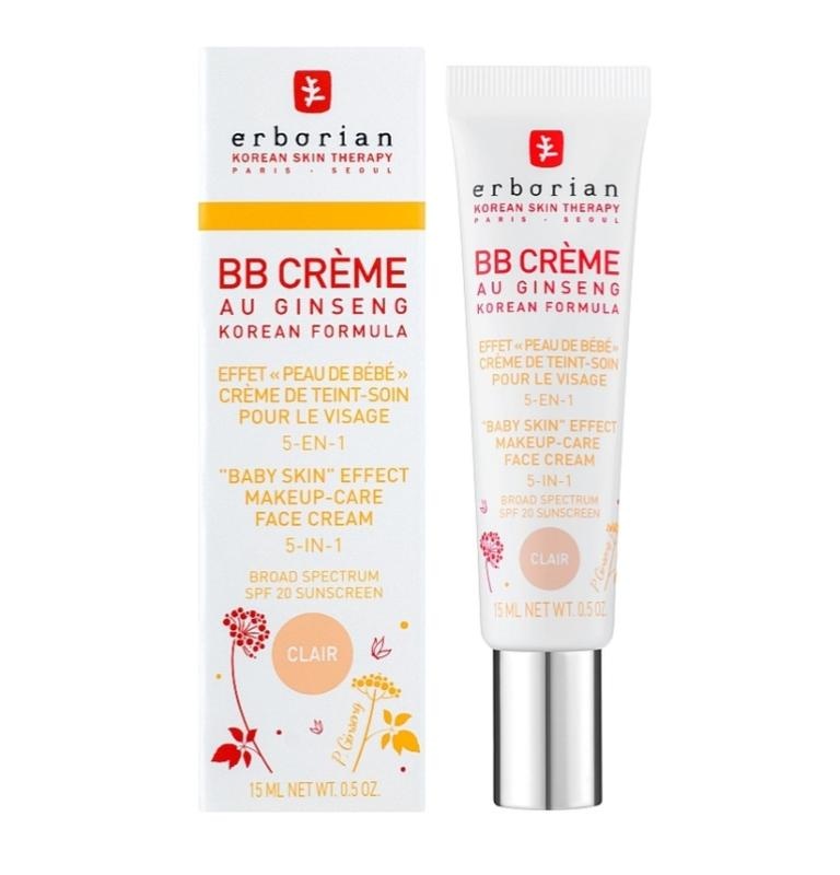 ВВ крем із тонуючим ефектом 5 в 1 Erborian BB Cream CLAIR SPF20, 15 мл 6АА10384 фото