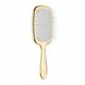 Щітка для волосся прямокутна Janeke Superbrush Rectangular Gold-White Hairbrush 8006060610267 фото