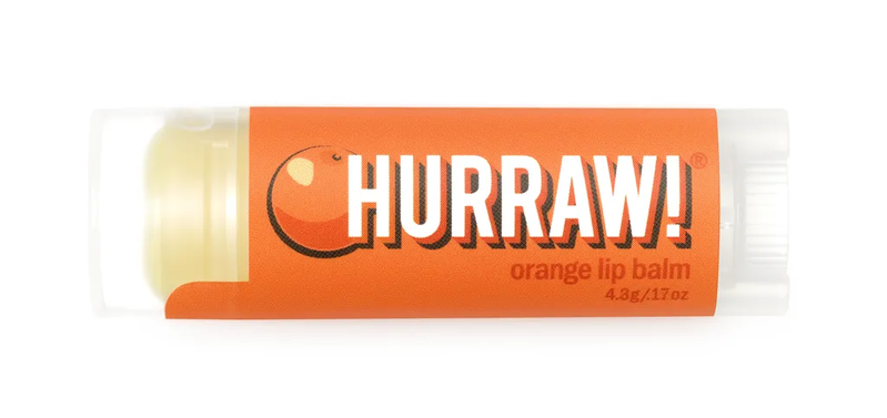 Бальзам для губ Hurraw! Orange Lip Balm, 4.8 г 851228005151 фото