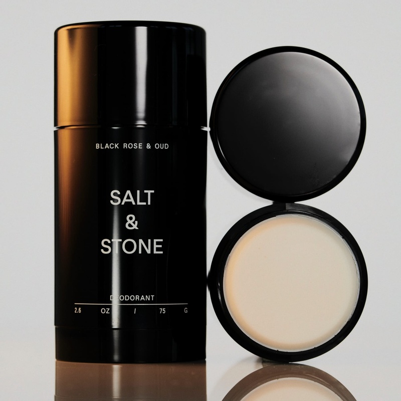 Натуральний дезодорант з ароматом чорної троянди та уда Salt & Stone Natural Deodorant Black Rose & Oud - Formula № 1, 75 г 711221983477 фото