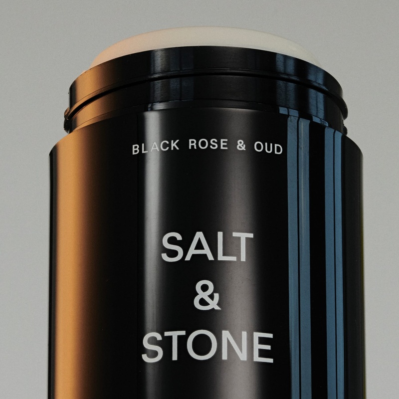 Натуральний дезодорант з ароматом чорної троянди та уда Salt & Stone Natural Deodorant Black Rose & Oud - Formula № 1, 75 г 711221983477 фото