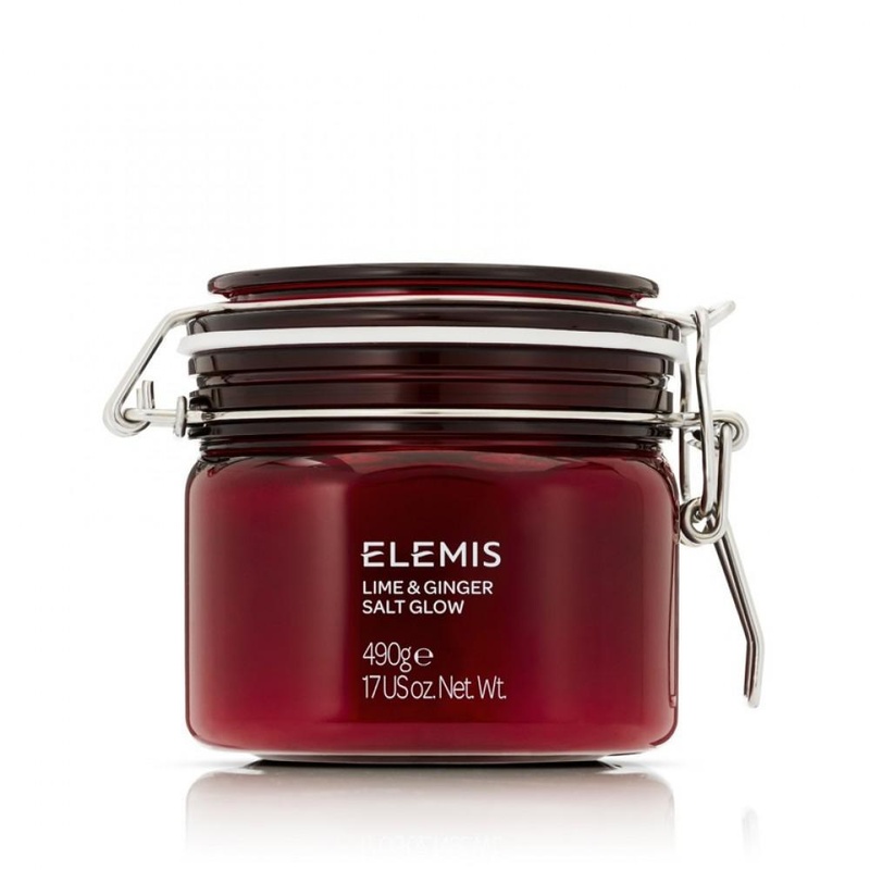 Сольовий скраб для тіла лайм-імбир Elemis Lime and Ginger Salt Glow, 490 мл 50765 фото