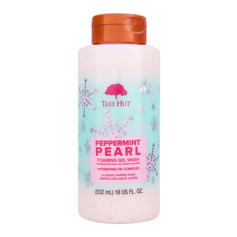 Гель для душу Tree Hut Peppermint Pearl Foaming Gel Wash, 532 мл 075371250880 фото