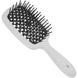 Гребінець для волосся Janeke 1830 Superbrush The Original Italian white black 53678293 фото