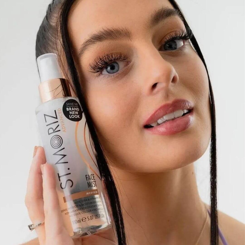 Автозасмага-спрей для обличчя St. Moriz Radiant Glow Face Mist, 150 мл 5060427356031 фото