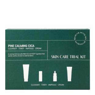 Набір мініверсій засобів з екстрактом голок сосни ROUND LAB Pine Calming Cica Trial Kit 03499 фото