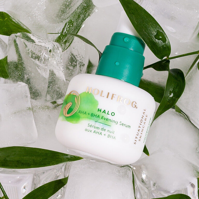 Нічна сироватка з кислотами HoliFrog Halo AHA+BHA Evening Serum, 30 мл 435435342342 фото